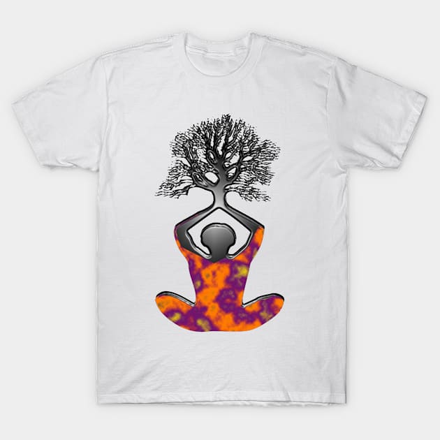 Mind, Body, Spirit T-Shirt by AROJA